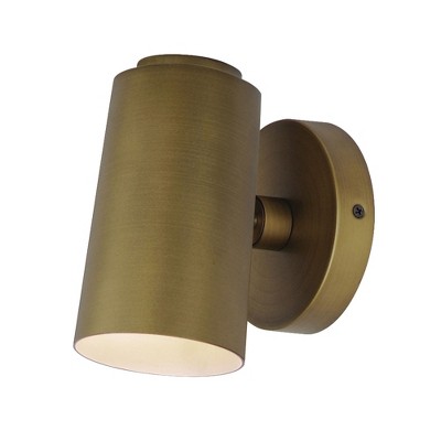Maxim Lighting Spot Light 1 - Light Wall Light in  Natural Aged Brass