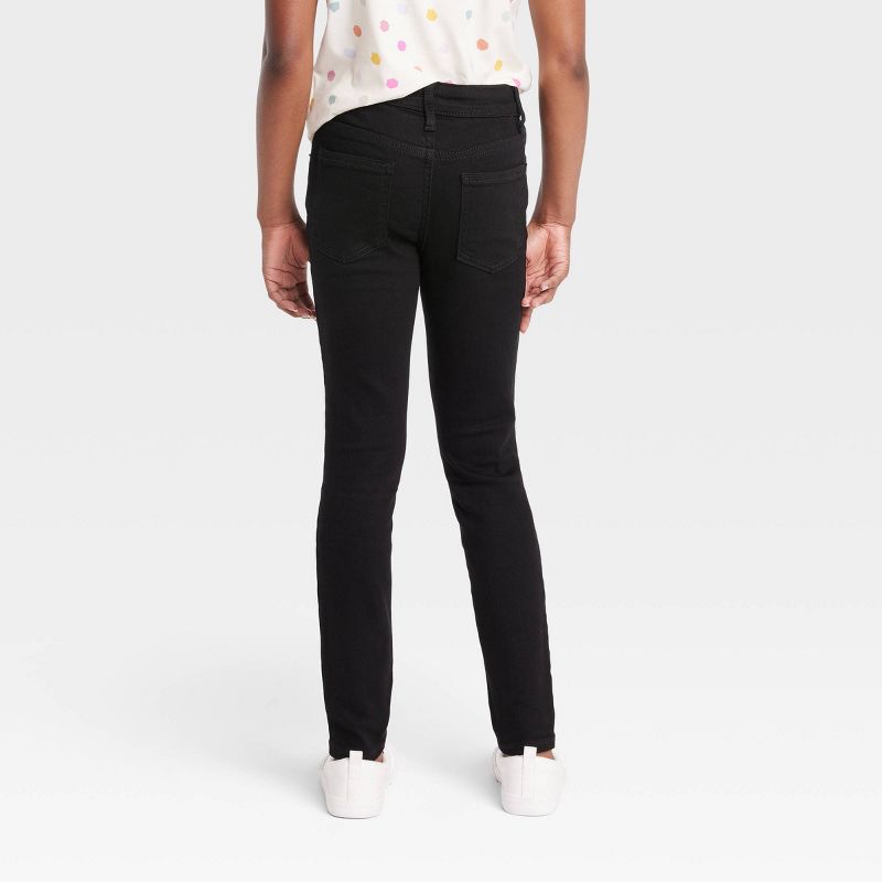Girls' High-Rise Ultimate Stretch Skinny Jeans - Cat & Jack™, 2 of 4