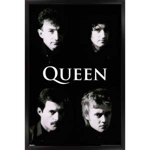 Trends International Queen - B&W Framed Wall Poster Prints - 1 of 4