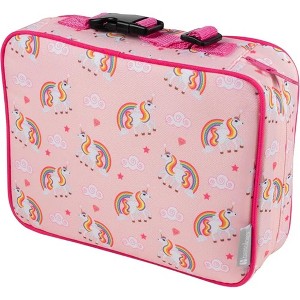 Bentology Lunch Box for Girls - Kids Insulated, Durable Lunchbox Tote Bag Fits Bento Boxes, Containers and Bottles, Back to School Lunch Sleeve Keeps - 1 of 4