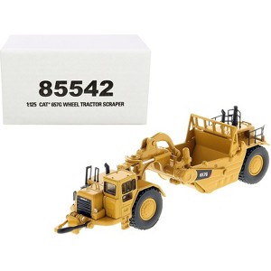 CAT Caterpillar 657G Wheeled Scraper Tractor "High Line" Series 1/125 Diecast Model by Diecast Masters - 1 of 4