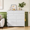 Dresser for Bedroom,Cloth Storage Tower with 12 Drawers,12 Drawers Storage Tower,Chest of Drawers with Bins - 2 of 4