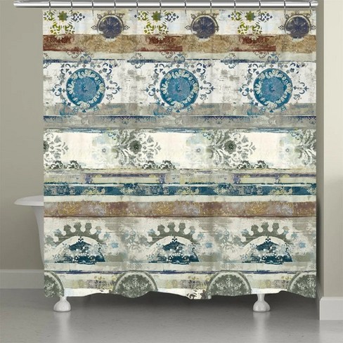 Laural Home Antique Boho Shower Curtain : Target
