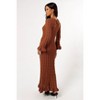 Petal and Pup Womens Colter Long Sleeve Maxi Dress - 3 of 4