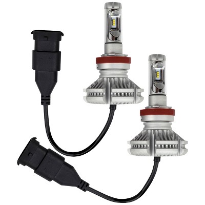 Heise LED Lighting Systems® H11 LED Headlight Kit, Single Beam, Pair in Multicolored