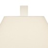 360 Lighting Ashely 24 1/2" High Mid Century Modern Accent Table Lamps Set of 2 White Finish Living Room Bedroom Bedside Nightstand House Office - 3 of 4