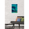 Trends International Aurora Borealis Framed Wall Poster Prints - 2 of 4