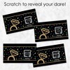 Big Dot of Happiness Nola Bride Squad - New Orleans Bachelorette Party Game Scratch Off Dare Cards - 22 Count - 3 of 4