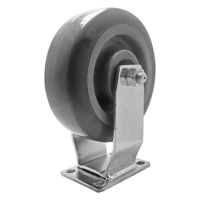 SNAP-LOC 450 lb Caster 6 Inch Super-Duty Polyurethane Rigid