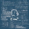 Men's Design By Humans E equals mc2 By Bomdesignz T-Shirt - 2 of 4