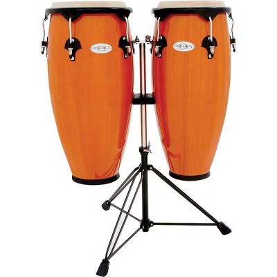Toca Synergy Conga Set with Stand Amber