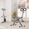 Sevobal Home Gyms Multifunctional Squat Rider Machine, Ideal for Home Use and Individuals, Facilitating Full Body Fitness, Silver, 33.1"*23"*51" - 3 of 4