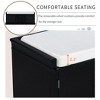 Modern Storage Bench, with Drawers & Removable Cushion, Shoe Bench, for Bedside, Living Room, Entryway, Multiple Design Styles & Color Combinations - 4 of 4