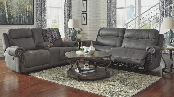 Austere Zero Wall Recliner Gray - Signature Design by Ashley, 2 of 8, play video