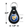 University of California, Riverside Primary Logo Black Leather Keychain - 2 of 4