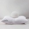 King Size Goose Down Pillow 20x36IN White for All Sleepers - 4 of 4