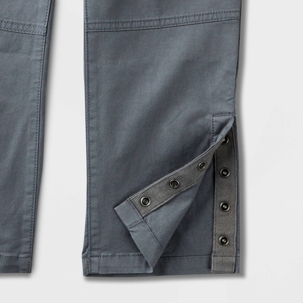 Pantalones de tejido con cintura elástica de pierna recta adaptables para niños - Cat & Jack™ 4