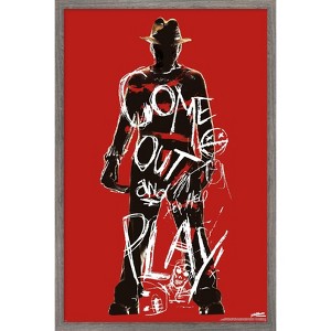 Trends International A Nightmare on Elm Street - Freddy Stylized Framed Wall Poster Prints - 1 of 4