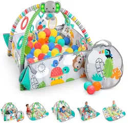 Bright Starts 5-In-1 Your Way Ball Play Activity Gym & Ball Pit - Totally Tropical
