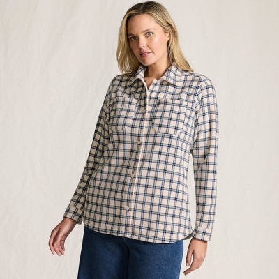 Lands' End Women's Anyweather Fleece Shirt Jacket