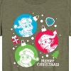 Boys' - Paw Patrol - Christmas Ornaments Rubble Chase Marshall Short Sleeve Graphic T-Shirt - 2 of 4