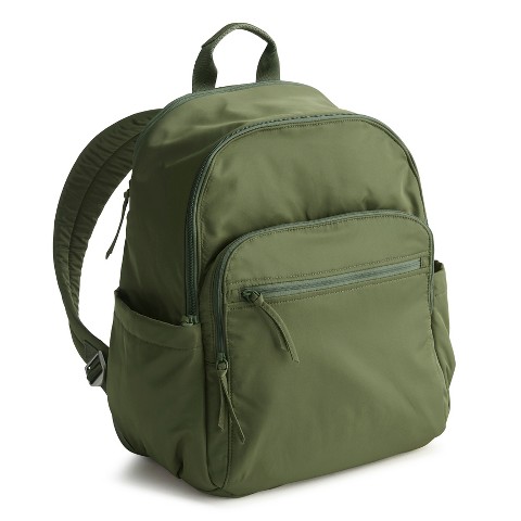 Vera Bradley Women's Nylon Bancroft Backpack Bronze Green