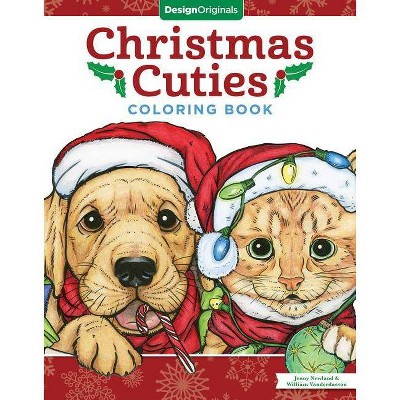  Christmas Cuties Coloring Book - by  Jenny Newland & William Vanderdasson (Paperback) 