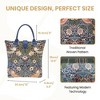 Signare USA William Morris Strawberry Thief Blue Folding Bag - 2 of 4