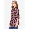 Woman Within Plus Size Pintucked Button Down Gauze Shirt - 4 of 4