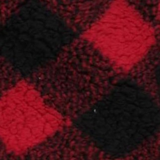 buffalo plaid - red black