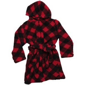 Just Love Hooded Plush Fleece Robe for Girls - 1 of 1