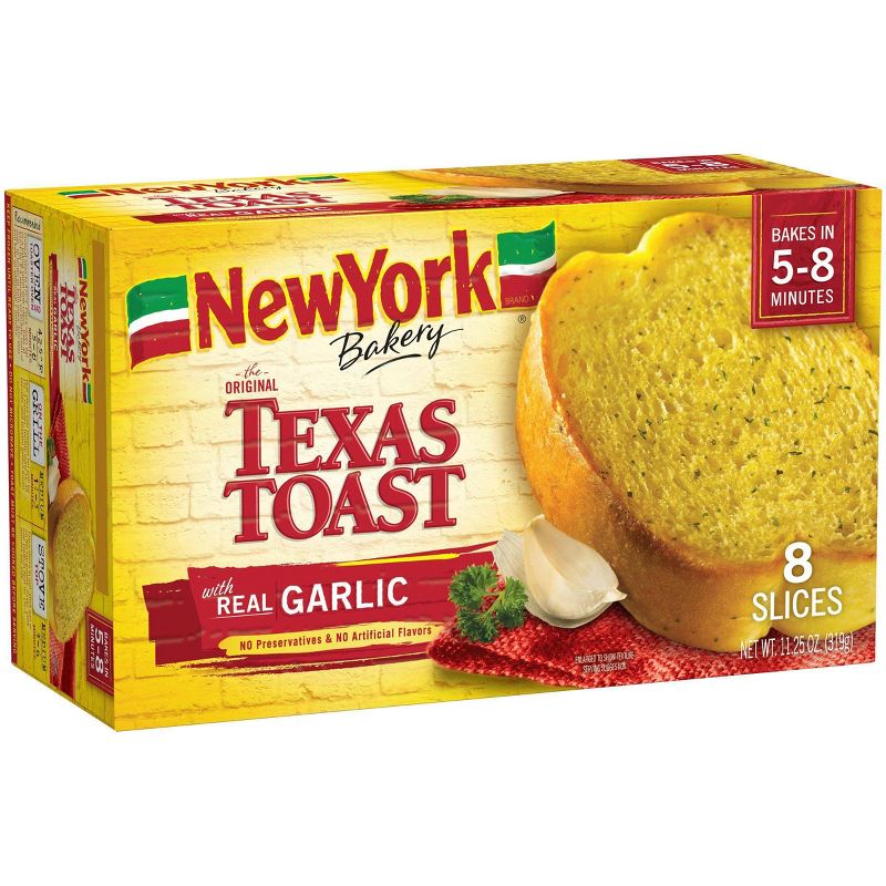 New York Bakery Frozen Garlic Texas Toast - 11.25oz, 1 of 4