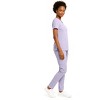 Hey Collection Women’s 5-Pocket Medical Scrub Set – V-Neck Top & Straight Leg Pants, Comfortable Flexible Nursing Uniforms - 3 of 4