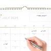 Cambridge 2024-25 Monthly 12"x14.875" Wall Calendar Lucid: Twin-Wire Binding, Acid-Free Paper, Adult Stationery - 4 of 4