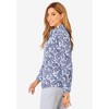 Jessica London Women's Plus Size Wrinkle-Free Stretch Poplin Shirt - 4 of 4