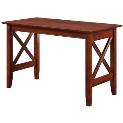 Lexington Medium Walnut Wood Computer Desk with Drawer