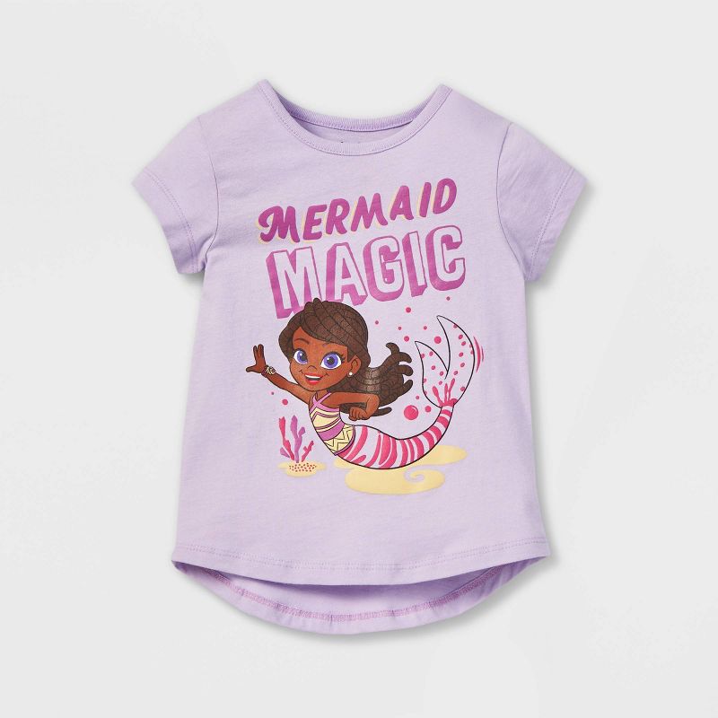 Toddler Girls&#39; Santiago of the Seas T-Shirt - Purple 4T, 1 of 4