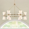 Possini Euro Design Possini Euro Lizzie 36" Wide Gold 12-Light Chandelier - 2 of 4
