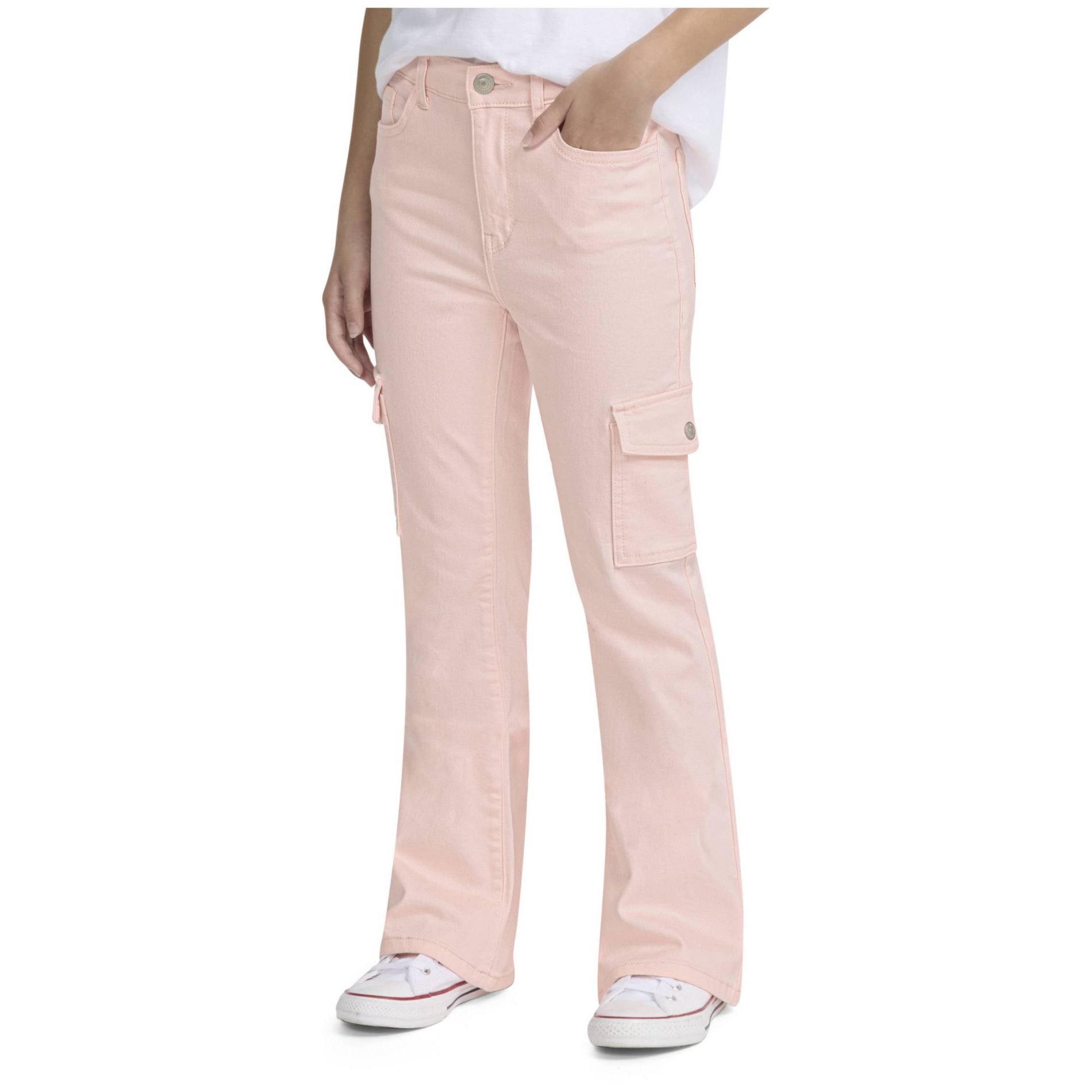 Levi's® Girls' 726 Cargo Flare Pants - Pink 10