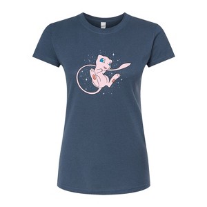 Women's - Pokémon - Starry Mew Fitted Graphic T-Shirt - 1 of 3