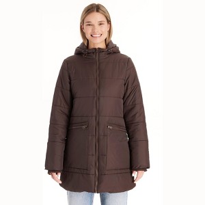 Modern Eternity - Gianna 3 in 1 Maternity Hybrid Puffer Jacket - 1 of 4