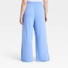 Women's French Terry Fleece Wide Leg Lounge Pants - Wild Fable™ - 2 of 3