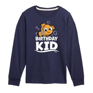 Boys' - Disney - Birthday Kid Long Sleeve Graphic T-Shirt - 1 of 4