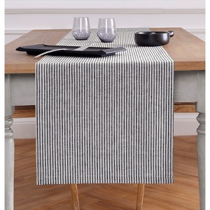 Solino Home Striped Linen Table Runner | Narrow Stripe - 1 of 4