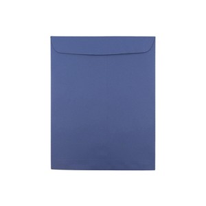 JAM Paper 10 x 13 Open End Catalog Envelopes Presidential Blue 100/Pack (263919489B) - 1 of 2