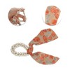 Unique Bargains Cute Chrysanthemum Printed Ribbon Scrunchie Hair Elastic Band 1 Pc - 3 of 4