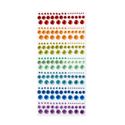 273ct Rainbow Gem Stickers - Mondo Llama&#8482;