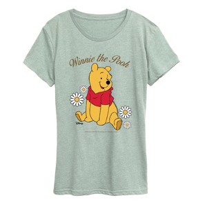 Women's - Disney - Pooh Sits Short Sleeve Graphic T-Shirt - 1 of 3