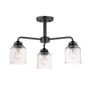 Maxim Lighting Acadia 3 - Light Chandelier in  Black - 1 of 4