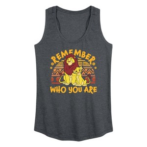 Women's - Disney - The Lion King Graphic Racerback Tank - 1 of 4